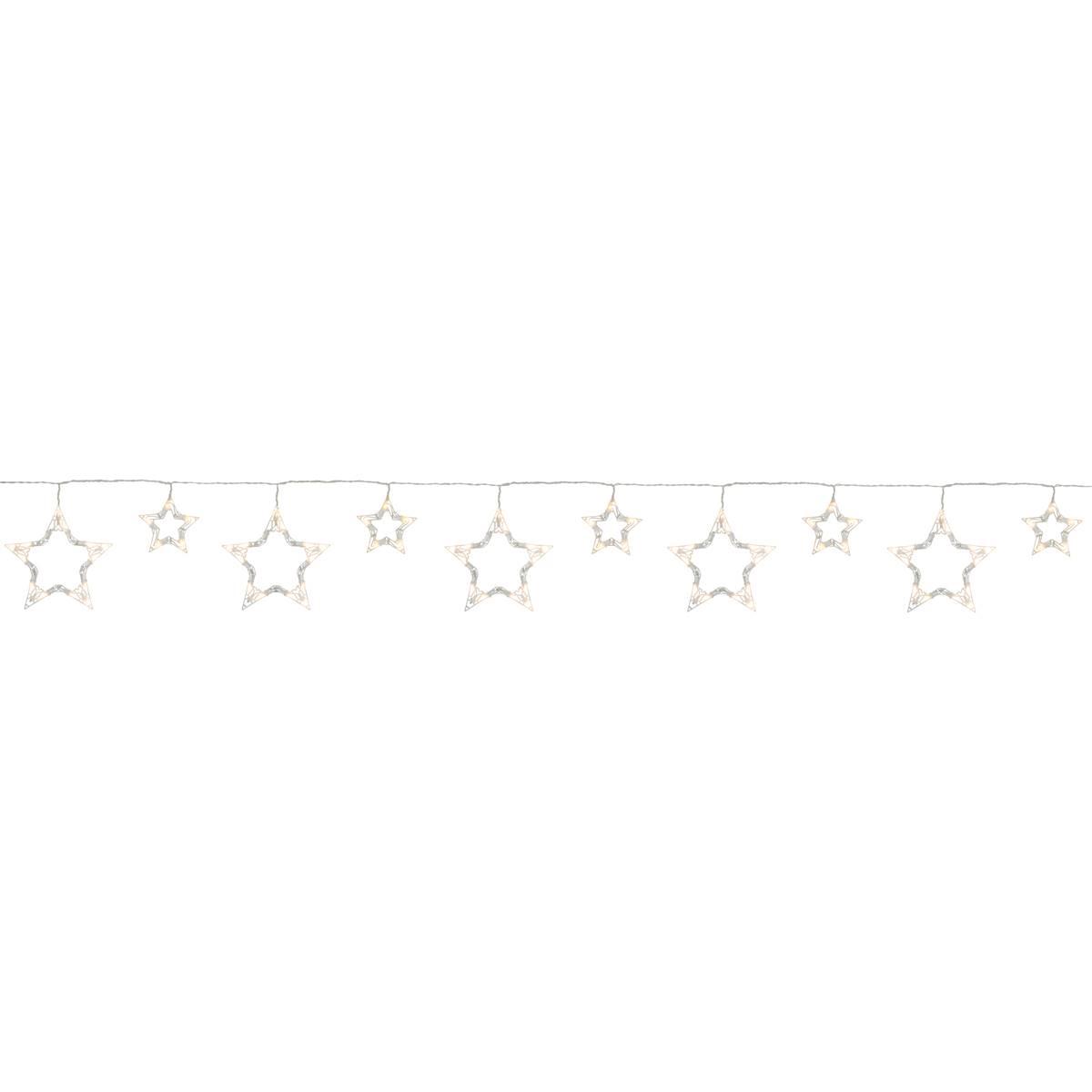Northlight Seasonal 10.25ft. Twinkle Star Icicle Christmas Lights