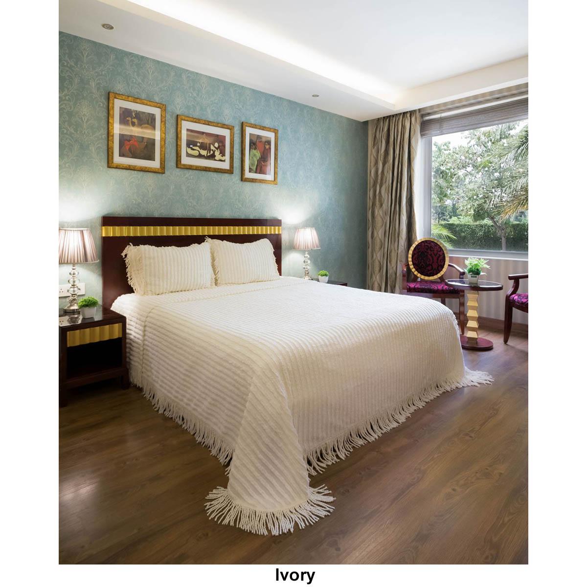 Opal Chenille Bedspread