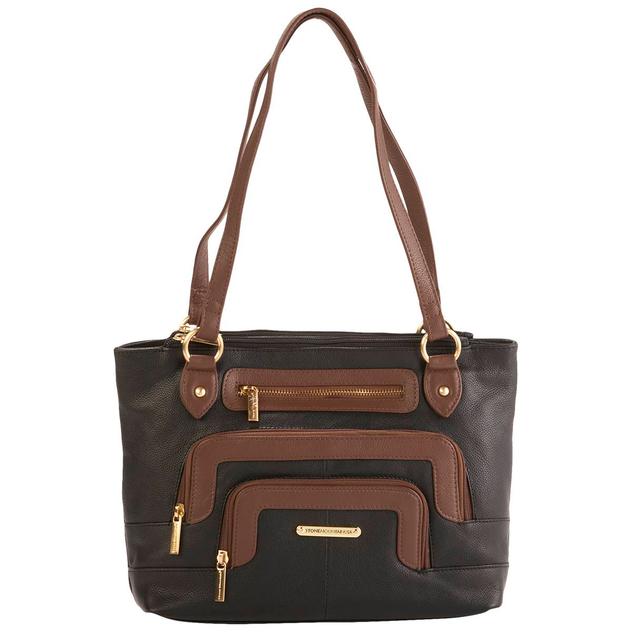 Stone Mountain Montauk East/West Color Block Tote