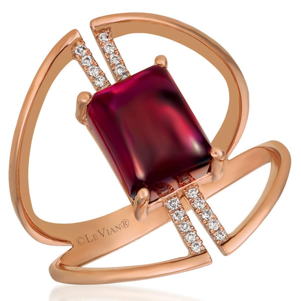 Le  Vian(R) Raspberry Rhodolite(R) Vanilla Diamonds(R) Ring