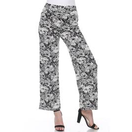 Womens White Mark Floral Paisley Palazzo Pants