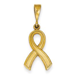 Gold Classics(tm) 14kt. Gold Awareness Pendant