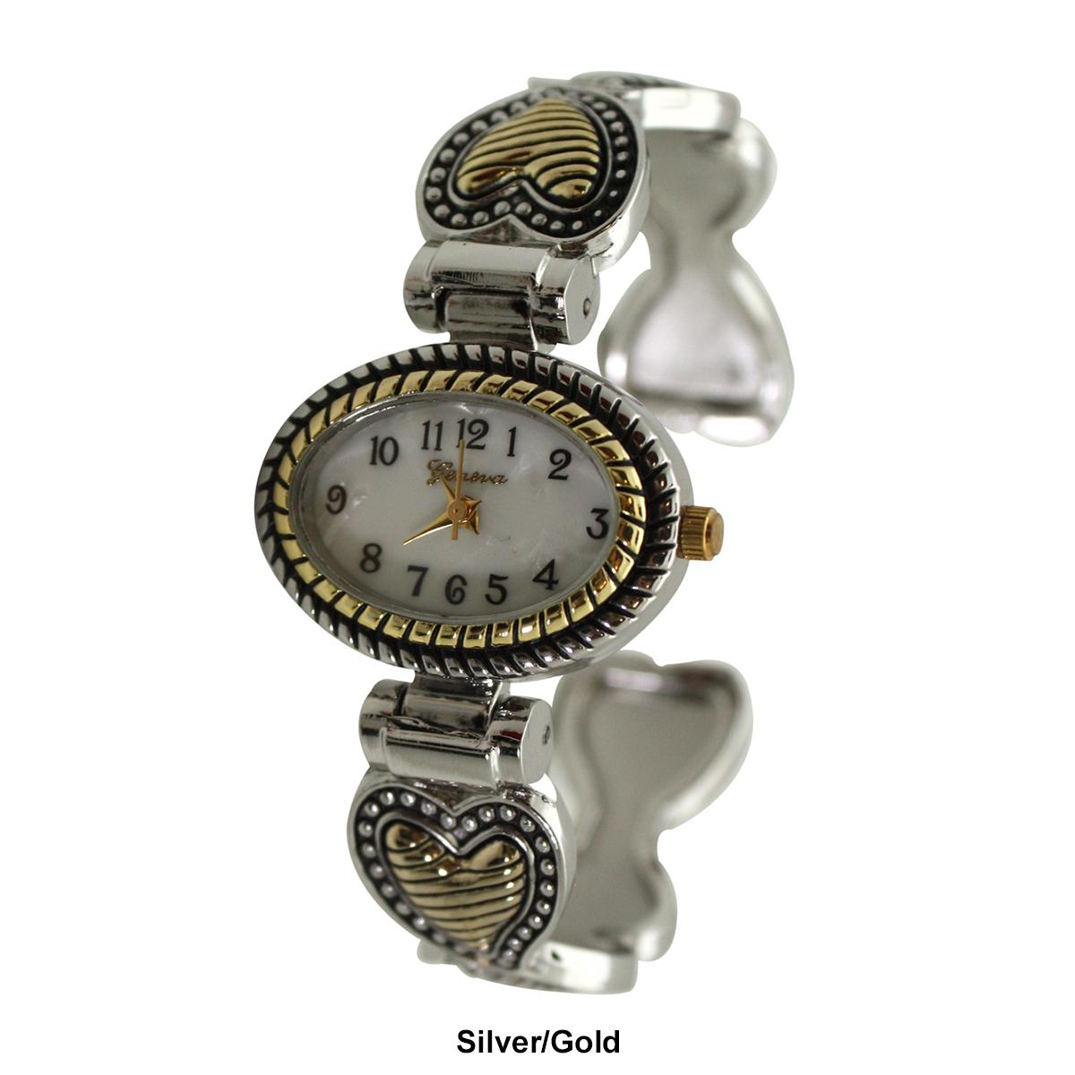 Womens Olivia Pratt™ Heart Details Bangle Women Watch - H10038