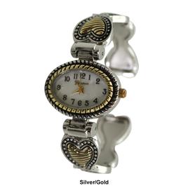 Womens Olivia Pratt™ Heart Details Bangle Women Watch - H10038