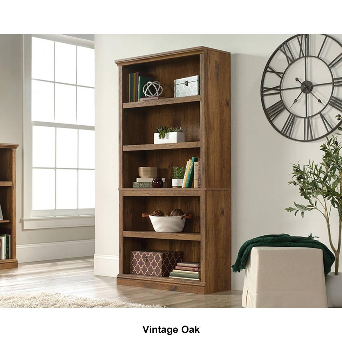 Sauder Select Collection Miscellaneous Storage 5 Shelf Bookcase