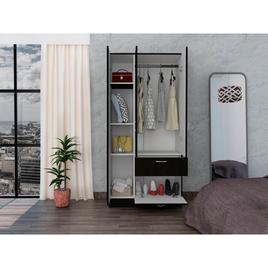 FM FURNITURE Ramblas Black Armoire