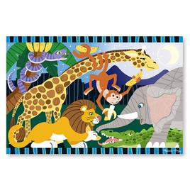 Melissa &amp; Doug(R) Safari Social 24 pc. Floor Puzzle