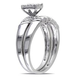 Loveblooms™ 1/10ctw. Round Diamond Bridal Ring Set