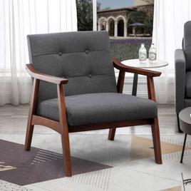 Convenience Concepts Take a Seat Natalie Linen Accent Chair