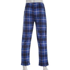 Mens Preswick & Moore® Plaid Drawstring Pajama Pants - Blue