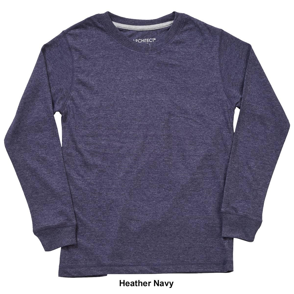 Boys (8-20) Architect® Jean Co. Long Sleeve Crew Neck Jersey Tee