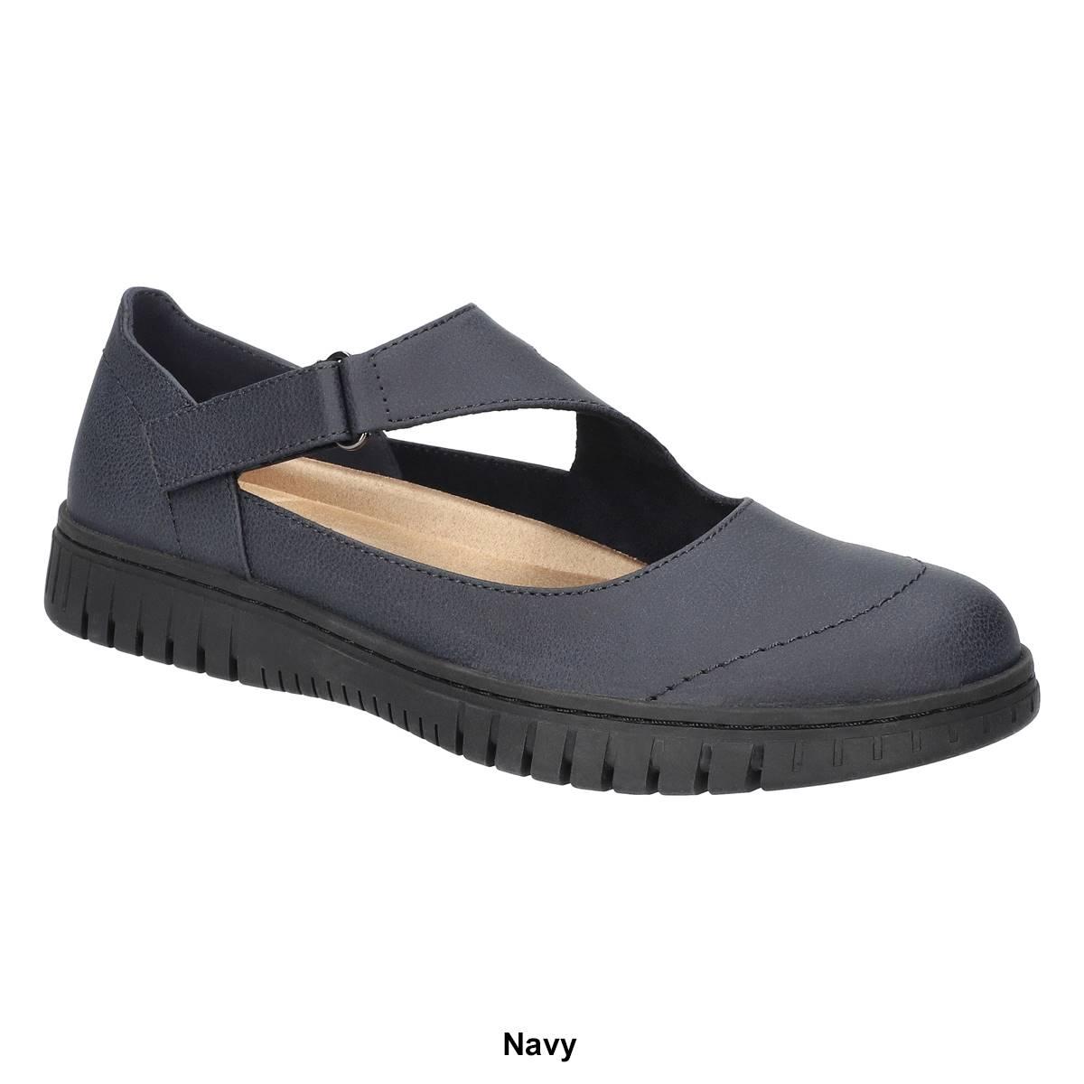Womens Easy Street Joyful Comfort Mary Jane Flats