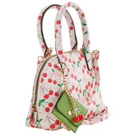 DS Fashion Dome Crossbody with Charm - Cherry Bow