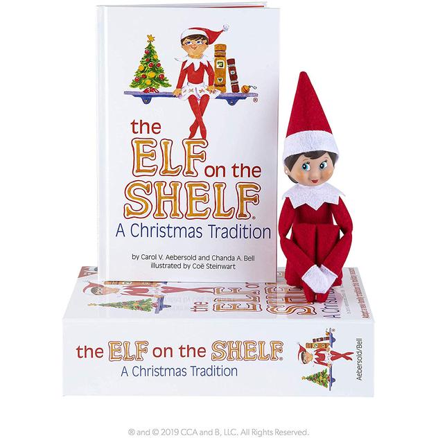 "The Elf on the Shelf®" Girl Book - Blue Eyes