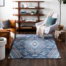 Mohawk Home Fleming Blue Large Area Rug