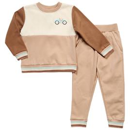 Toddler Boy bon bebe(R) Race Car Sweatshirt & Joggers Set