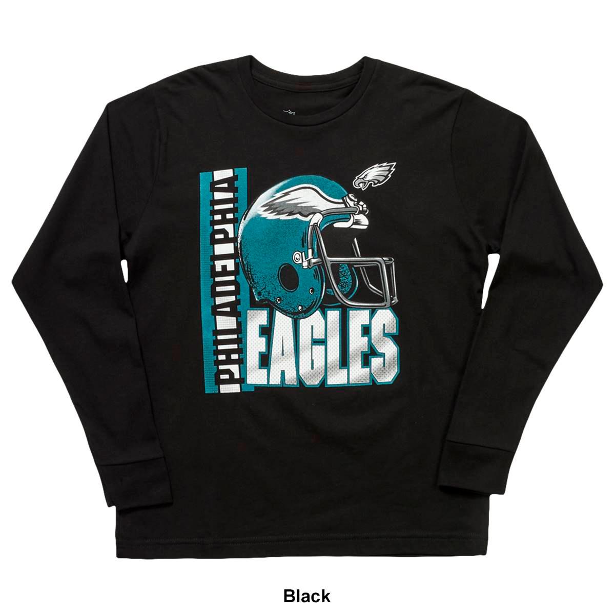 Boys (8-20) Eagles Draft Pick Long Sleeve Tee