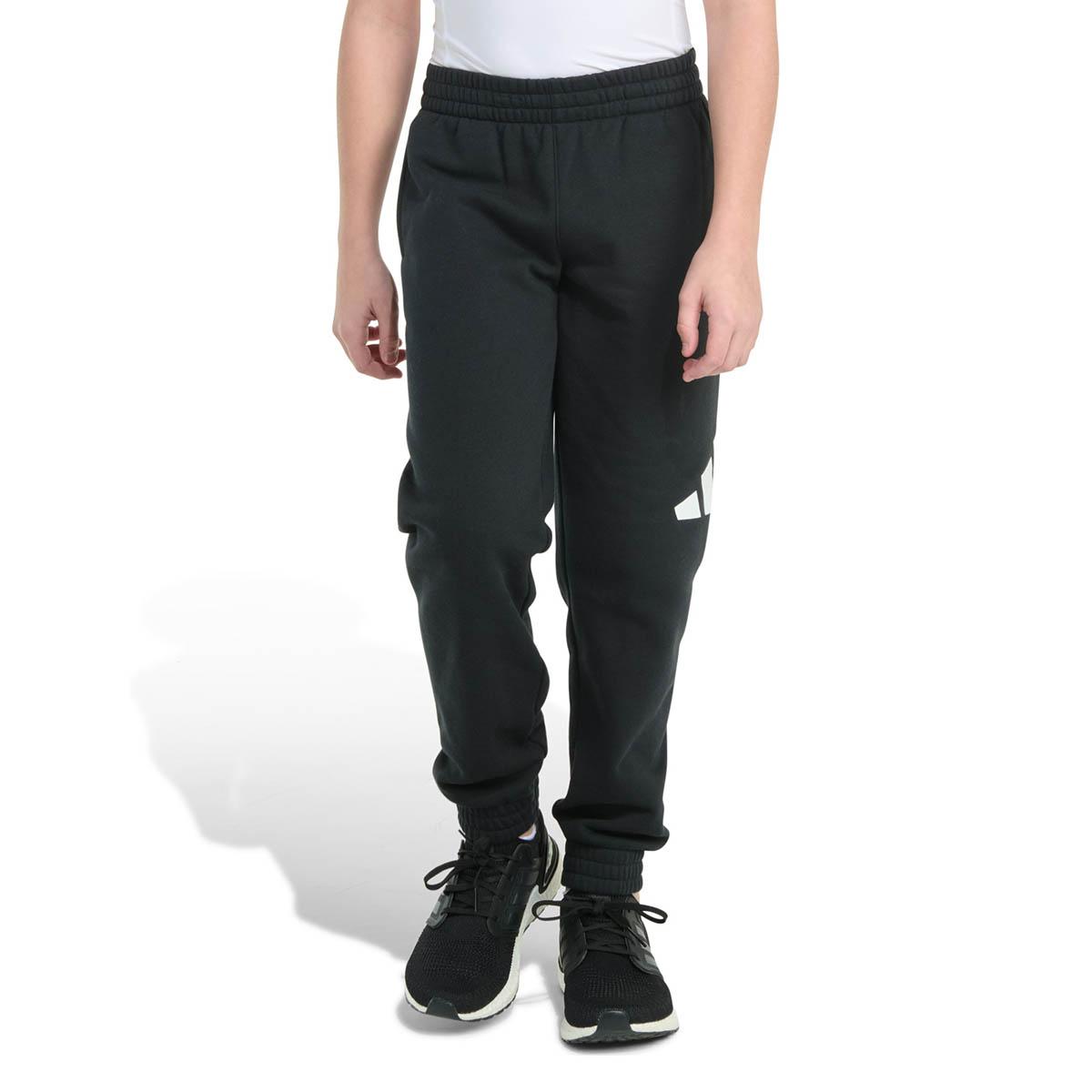 Boys (8-20) adidas(R) Big Logo Essential Fleece Joggers