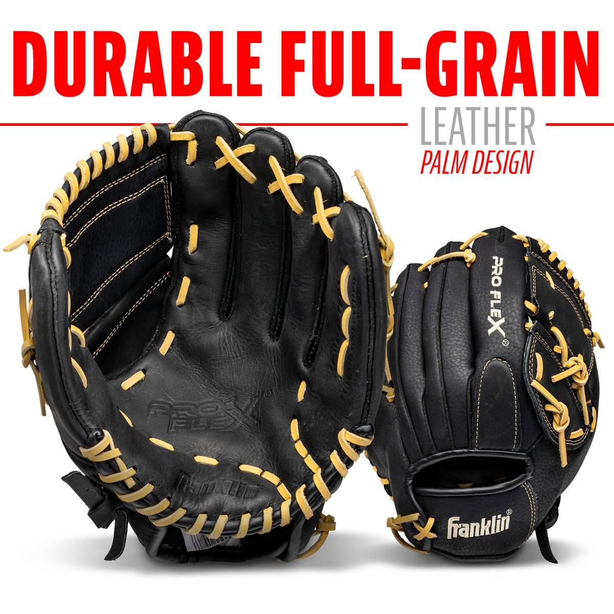 Franklin® 12in. Pro Flex Hybrid Black/Camel Glove