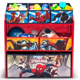 Delta Children Spider-Man Six Bin Toy Storage Organizer