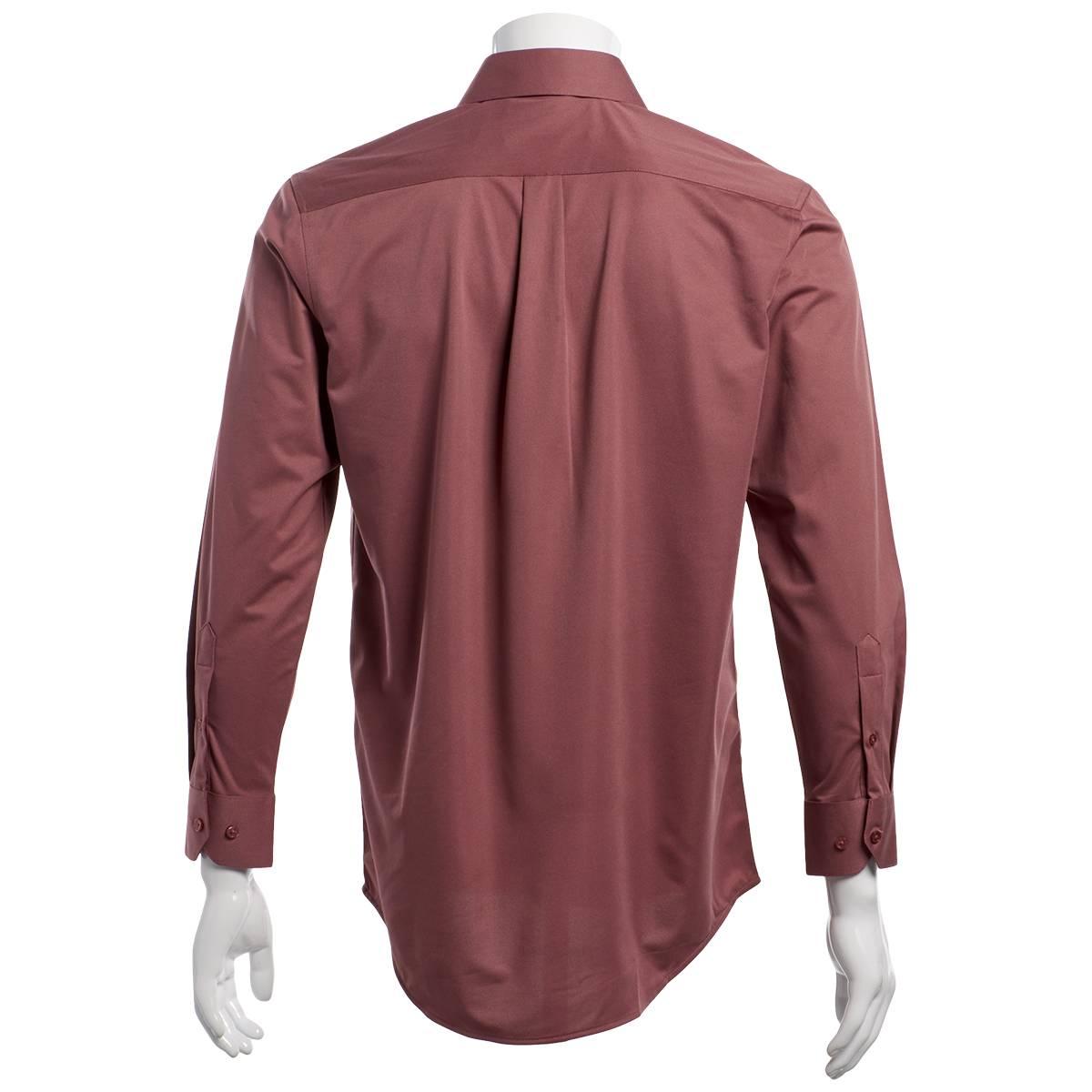 Mens Tom Baine Regular Fit Performance Dress Shirt - Rust