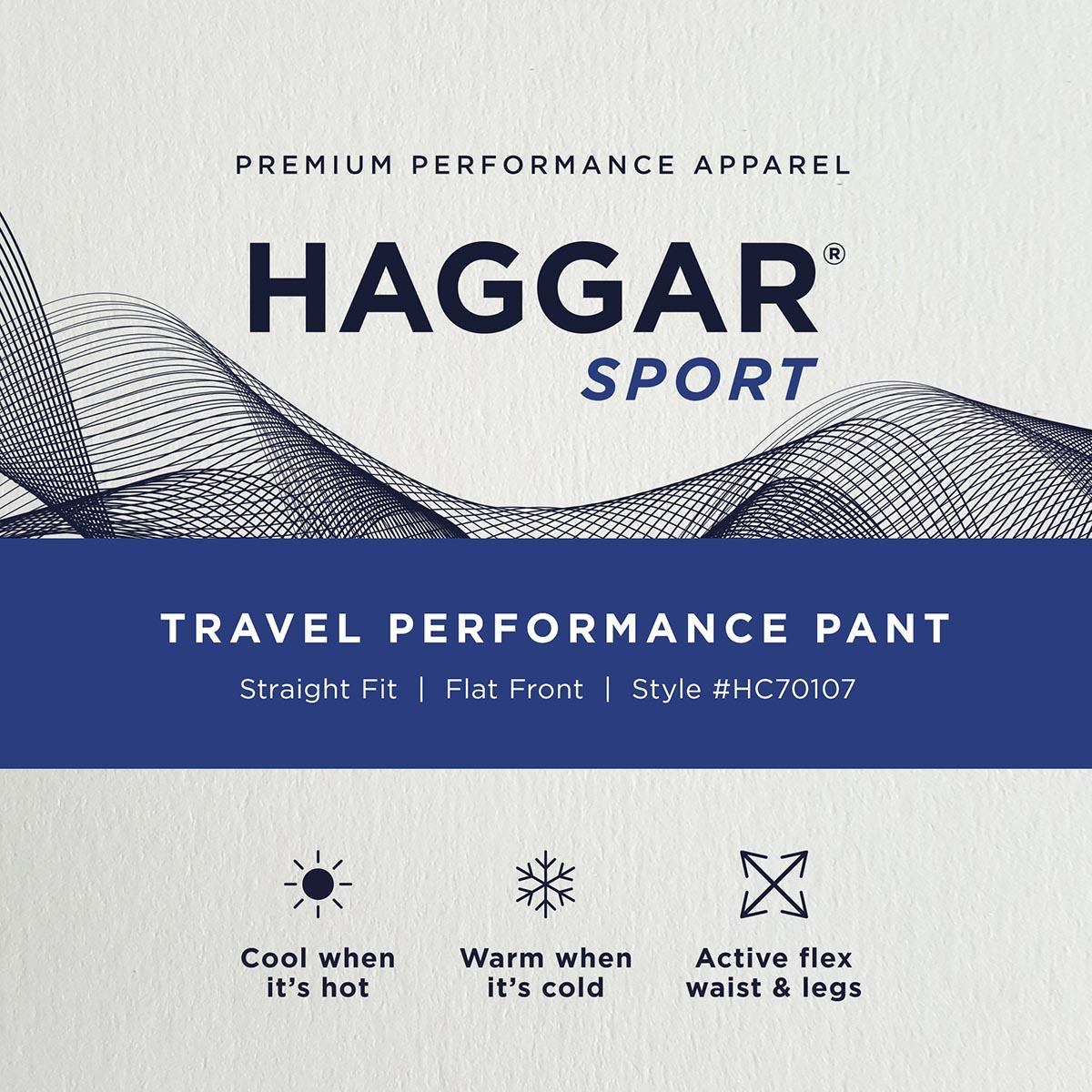 Mens Haggar® Sport Tech Performance Pants