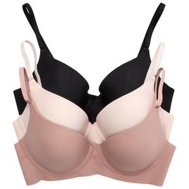 Womens Steve Madden 3pk. Scuba Bra Gentle Lift SM21051A3