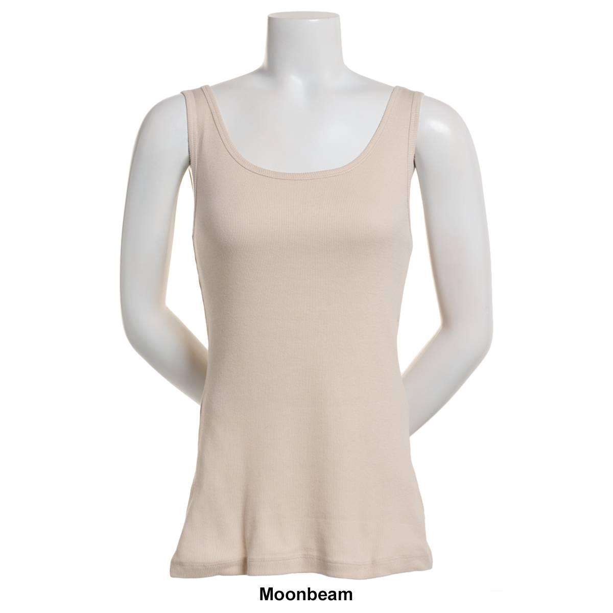 Womens Architect® 2x2 Ribbed Solid Tank Top