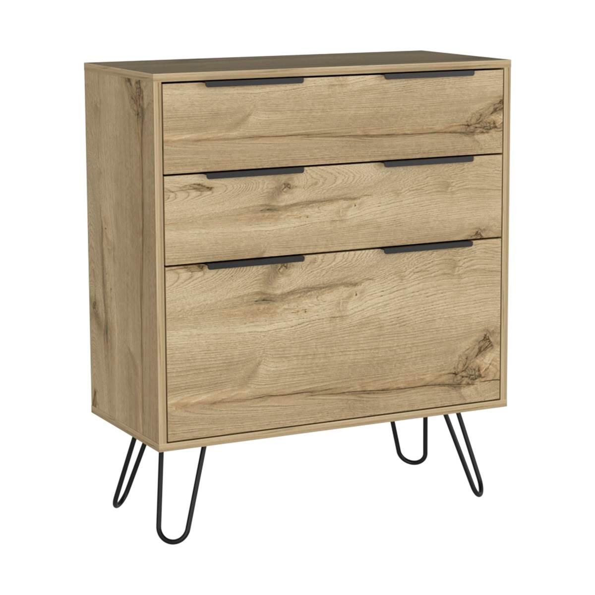 FM FURNITURE Praga Light Oak Dresser