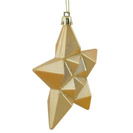 DAK 12ct. Vegas Gold Shatterproof Christmas Star Ornaments