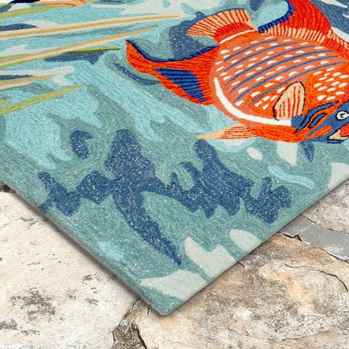 Liora Manne Ravella Tropical Fish Indoor/Outdoor Runner