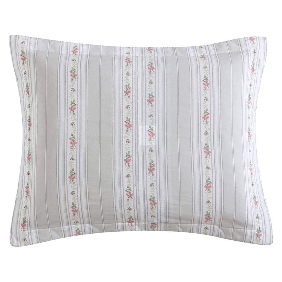 Laura Ashley Melany Cotton Reversible Quilt Set
