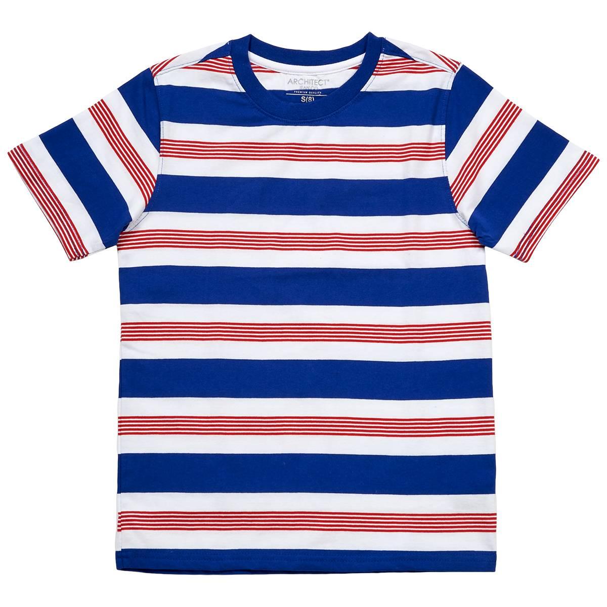 Boys (8-20) Architect(R) Jean Co. Striped Short Sleeve Tee