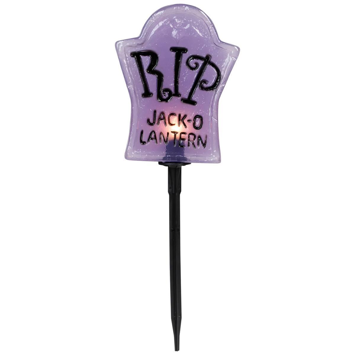Northlight Seasonal Set of 3 Tombstone Halloween Pathway Markers