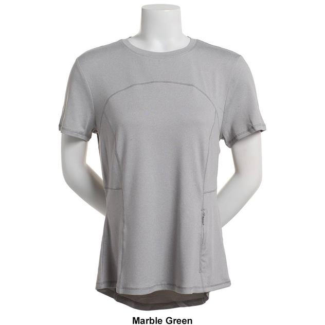 Womens Spyder Short Sleeve Crew Neck Tee