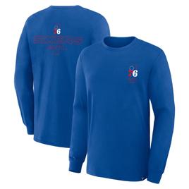 Mens Fanatics NBA Perimeter Philly Basketball Long Sleeve Tee