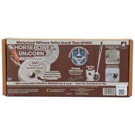 As Seen On TV Horsepower Unicorn Rechargeable Toilet Brush