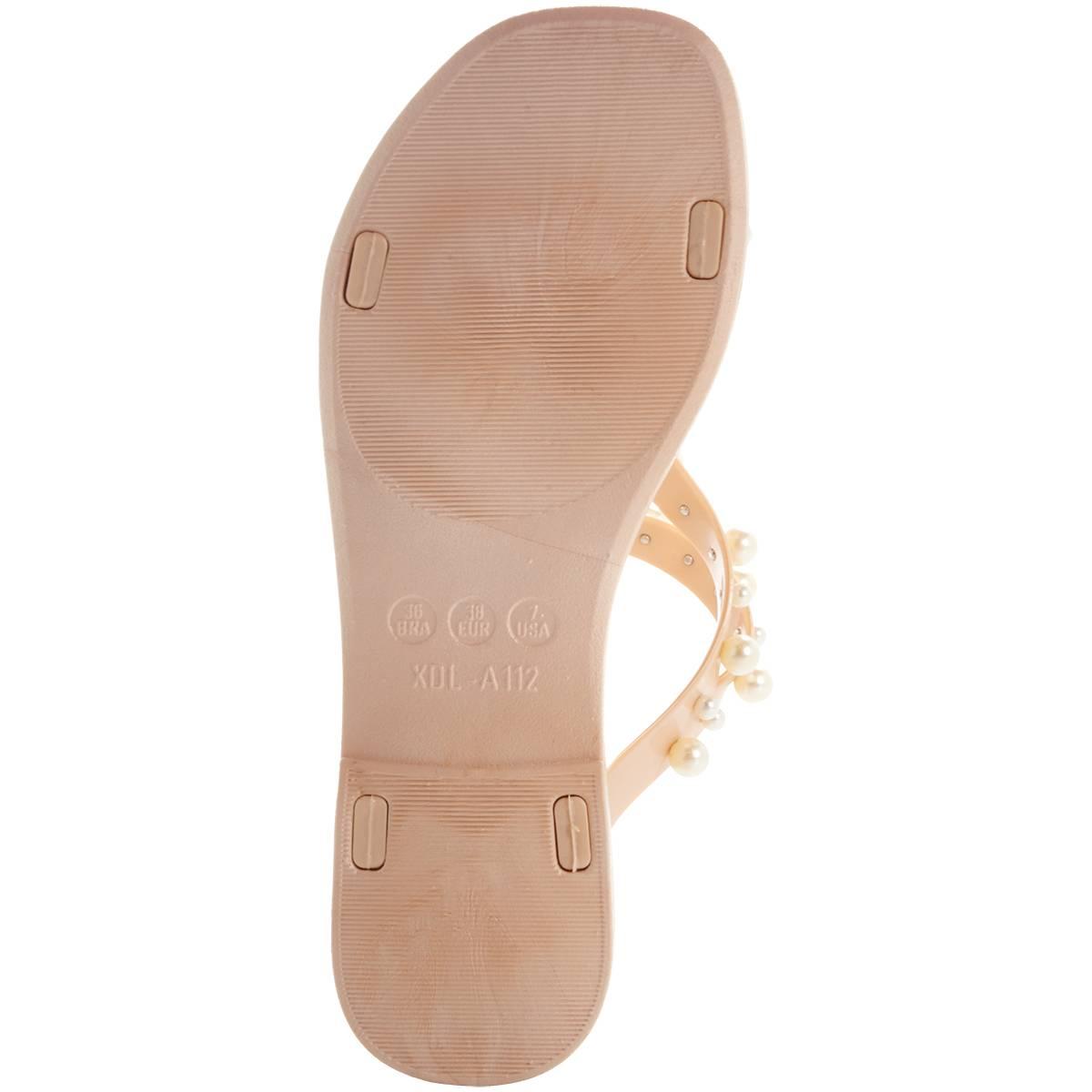 Womens Love 83 Bow and Floral Flip Flops