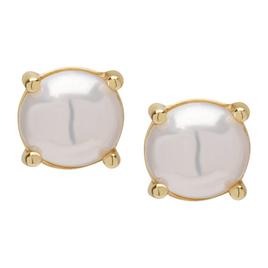 14kt. Gold over Sterling Silver Pearl Stud Earrings