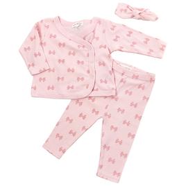 Baby Girl (NB-9M) Willow & Whimsy(R) 3pc. Bow 3pc.Take Me Home Set