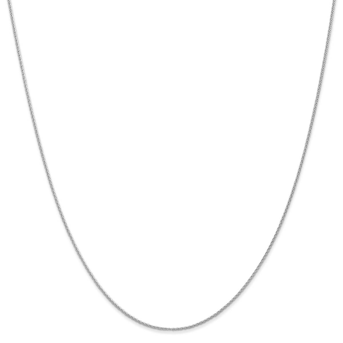 Unisex Gold Classics™ 1mm. White Parisian Wheat 14in. Necklace