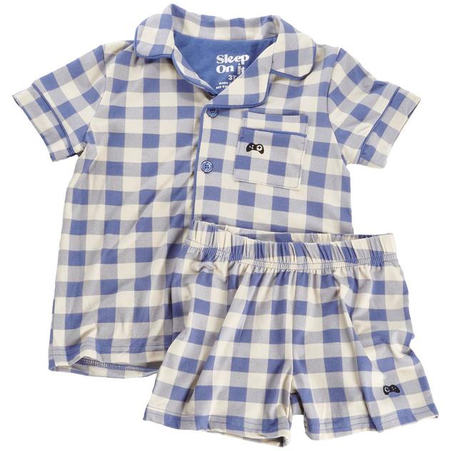 Toddler Boy Sleep On It® Checkered Pajama Set