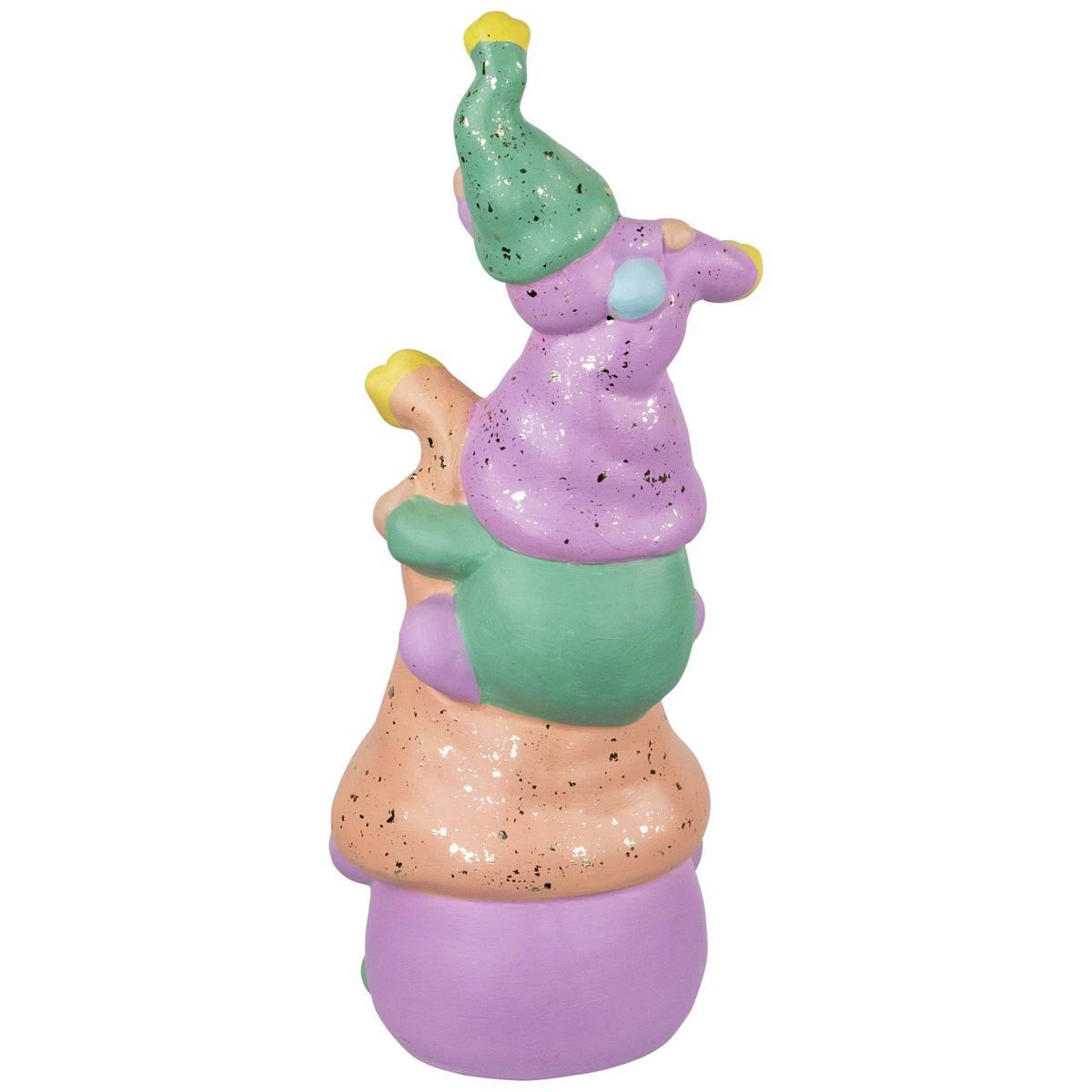 Northlight Seasonal Gnome Tower Spring Figurine