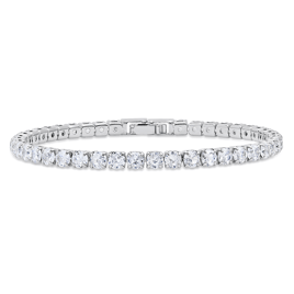 Saffron 5.6ctw. Moissanite Tennis Bracelet