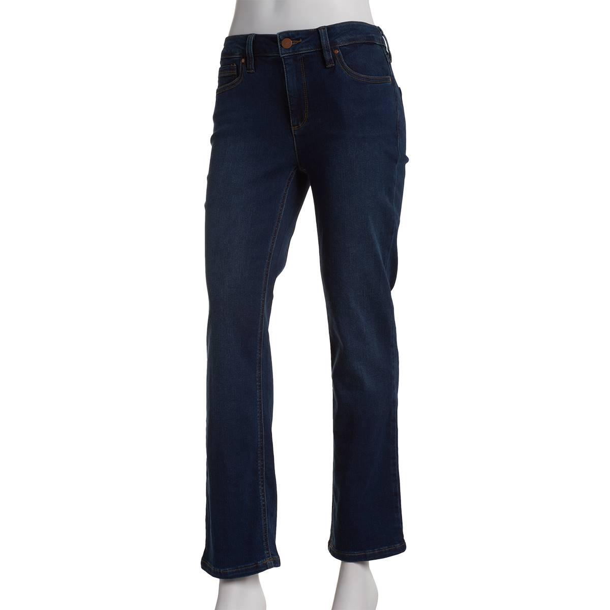 Petite Jones New York Lexington Denim Straight Leg Jeans