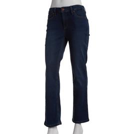 Petite Jones New York Lexington Denim Straight Leg Jeans