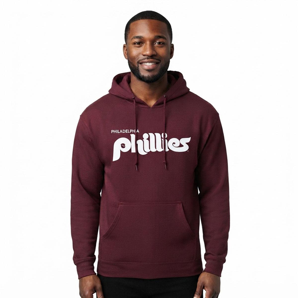 Mens Philadelphia Phillies Pullover Hoodie