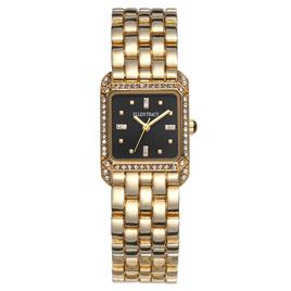 Womens Ellen Tracy Gold-Tone Square Bracelet Watch - ET5457GD
