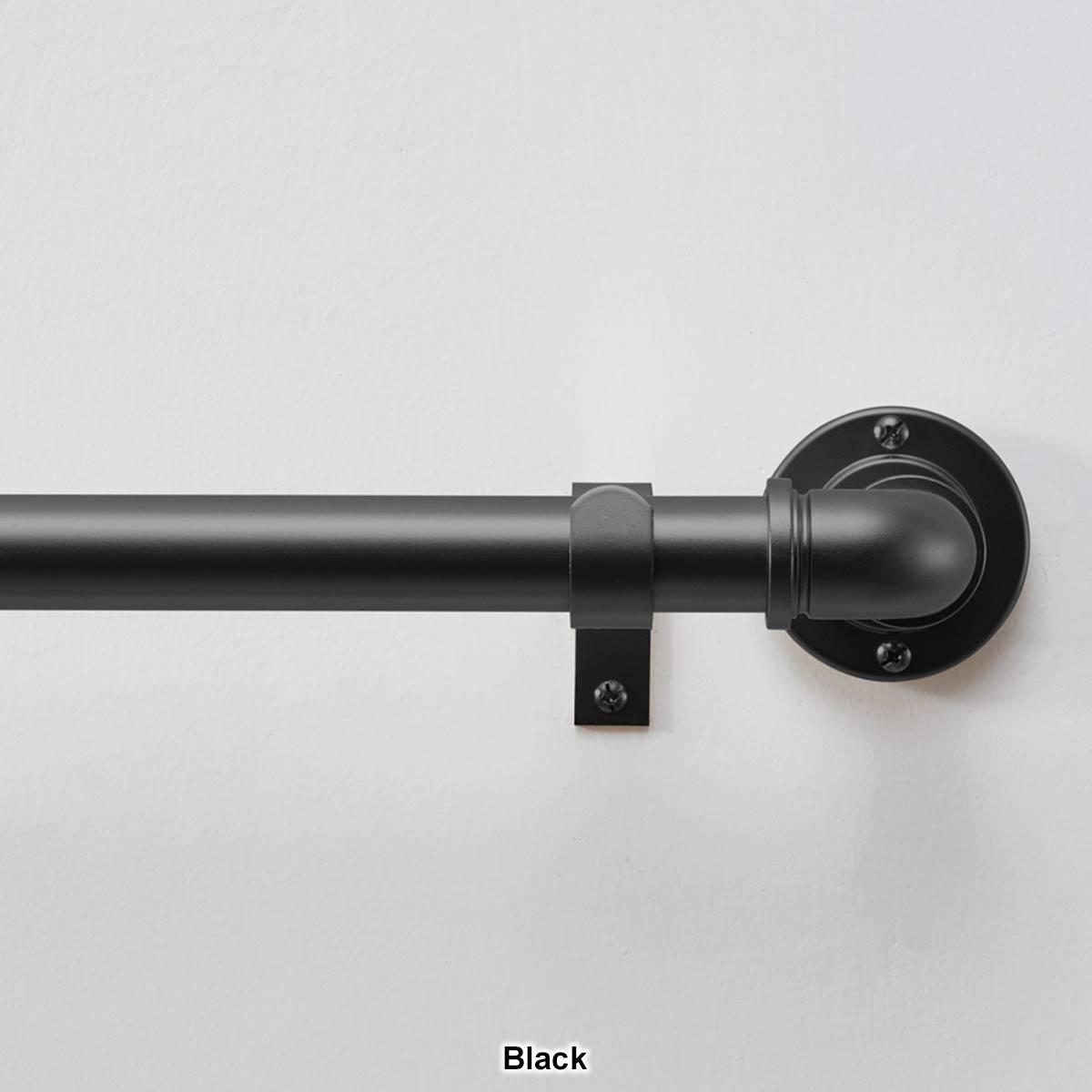 DKNY Wade 66in. Curtain Rod Set