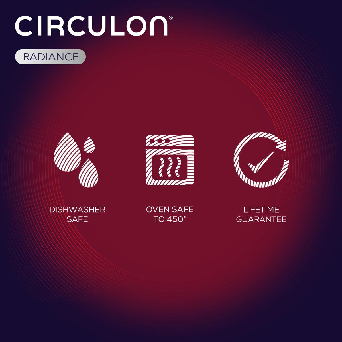 Circulon® Radiance 10qt. Hard-Anodized Non-Stick Wide Stockpot